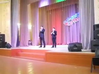 the song putin good for eurovision 2016 is singed by dad and son the hall applauds